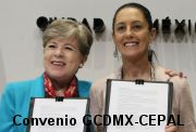 Firma del Convenio de Colaboración entre el Gobierno de la Ciudad de México y la CEPAL